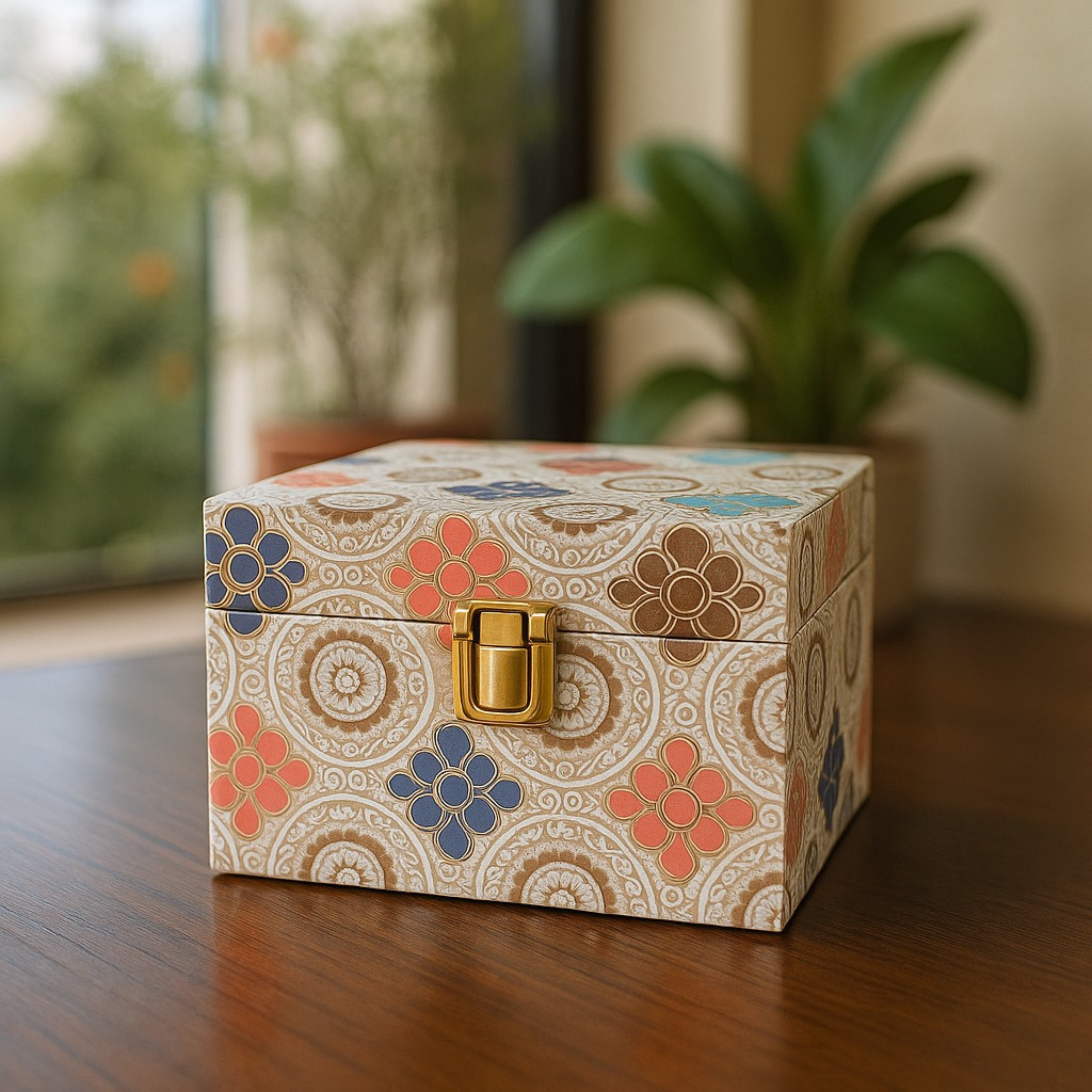 Elegant Decorative White Box for Gifting