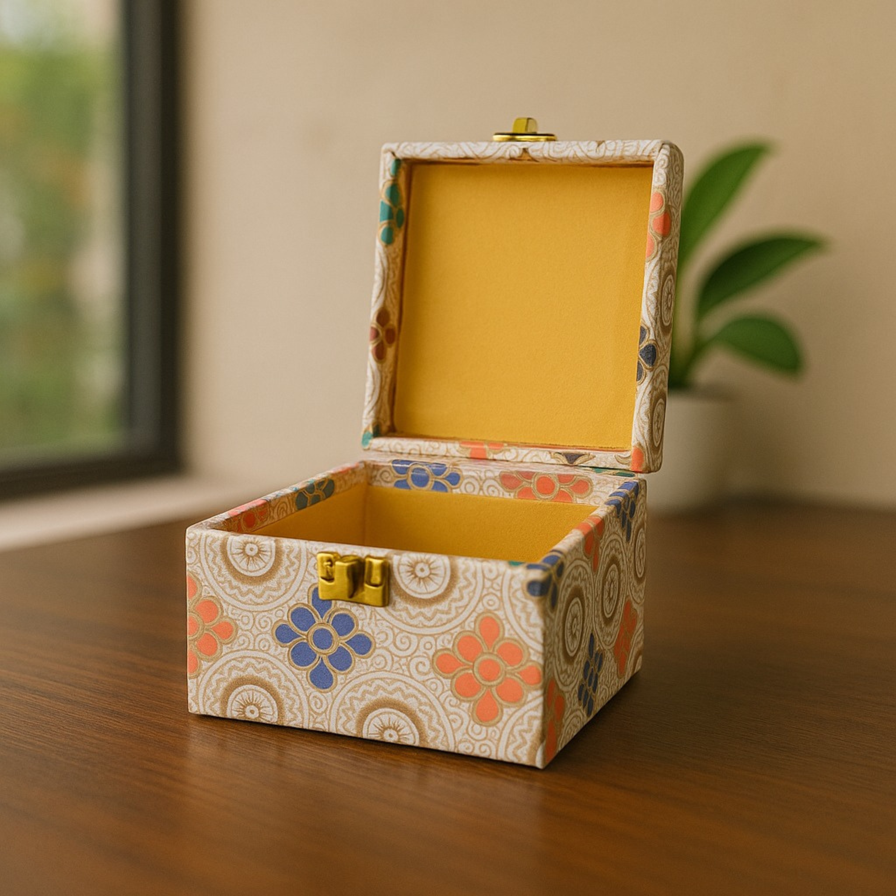Elegant Decorative White Box for Gifting
