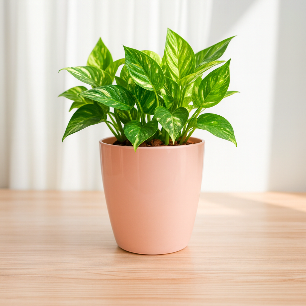 Elegant Peach Self-Watering Vistara Planter-2PC