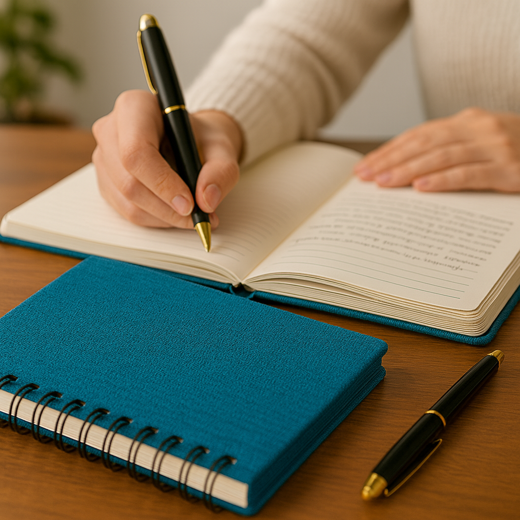 Indian Discovery Exclusive Blue Spiral Diary – Premium Ruled Notebook for Office, School & Personal Use