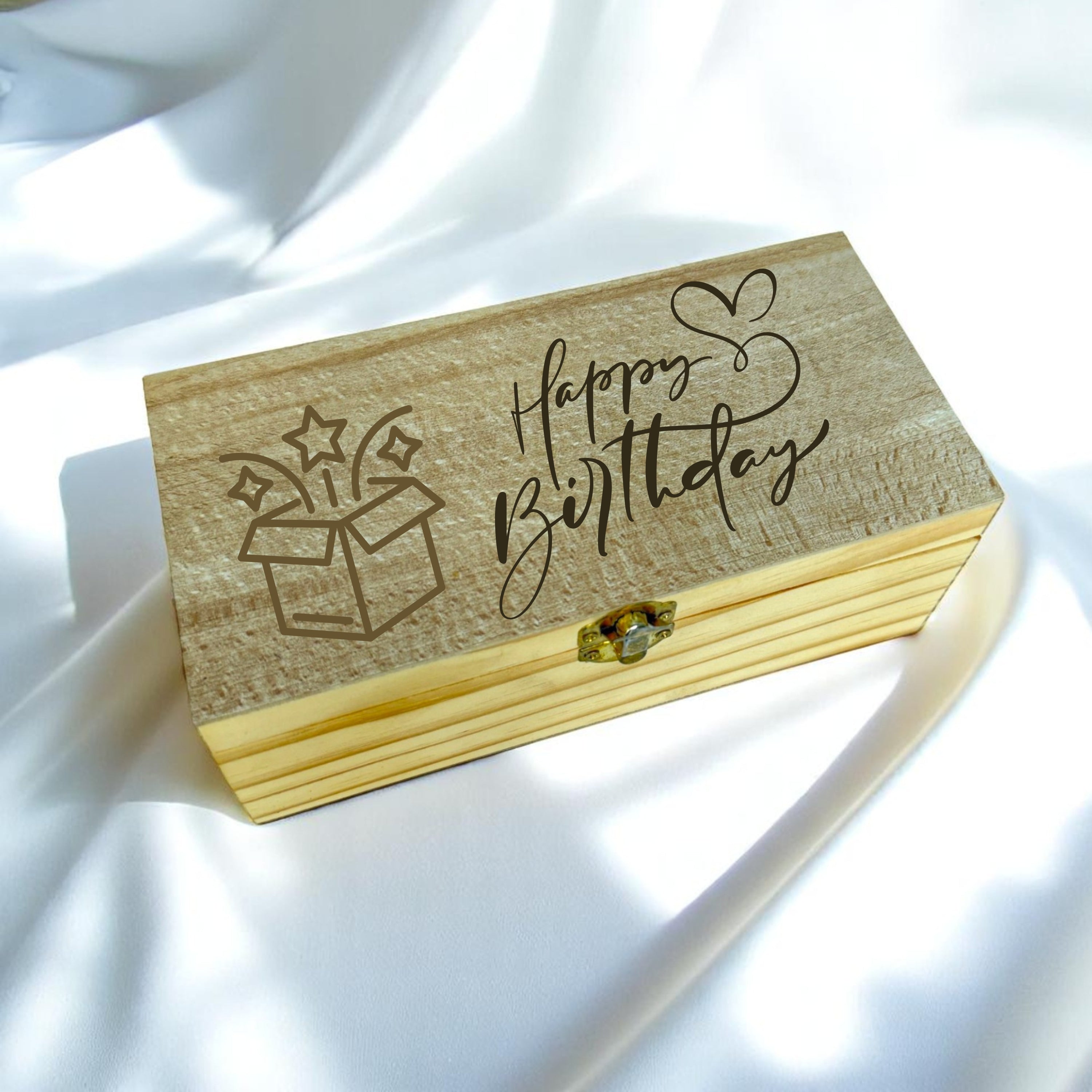 Personalised Baby Memory Box – Keepsake Gift for Newborn Boys & Girls