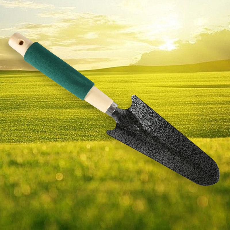 Gardening Tools - Hand Cultivator Trowel Heavy Duty With Ergonomic Wooden Handle For Transplanting And Digging (3 Pcs Set)