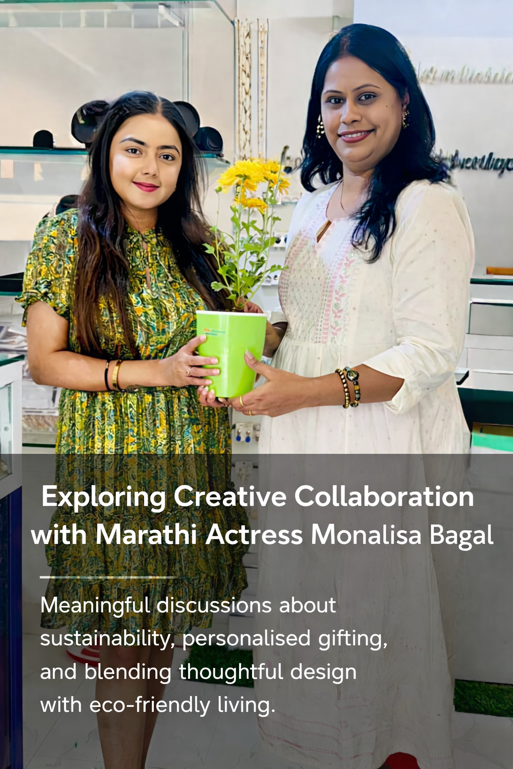 A Thoughtful Exchange with Marathi Actress Monalisa Bagal: Exploring Purpose-Driven Collaboration