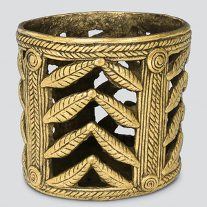 Brass Decorative Holder – Antique Desk Organizer or Stand - 2