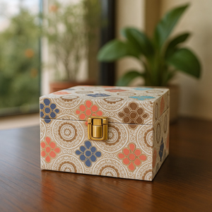 Elegant Decorative White Box for Gifting