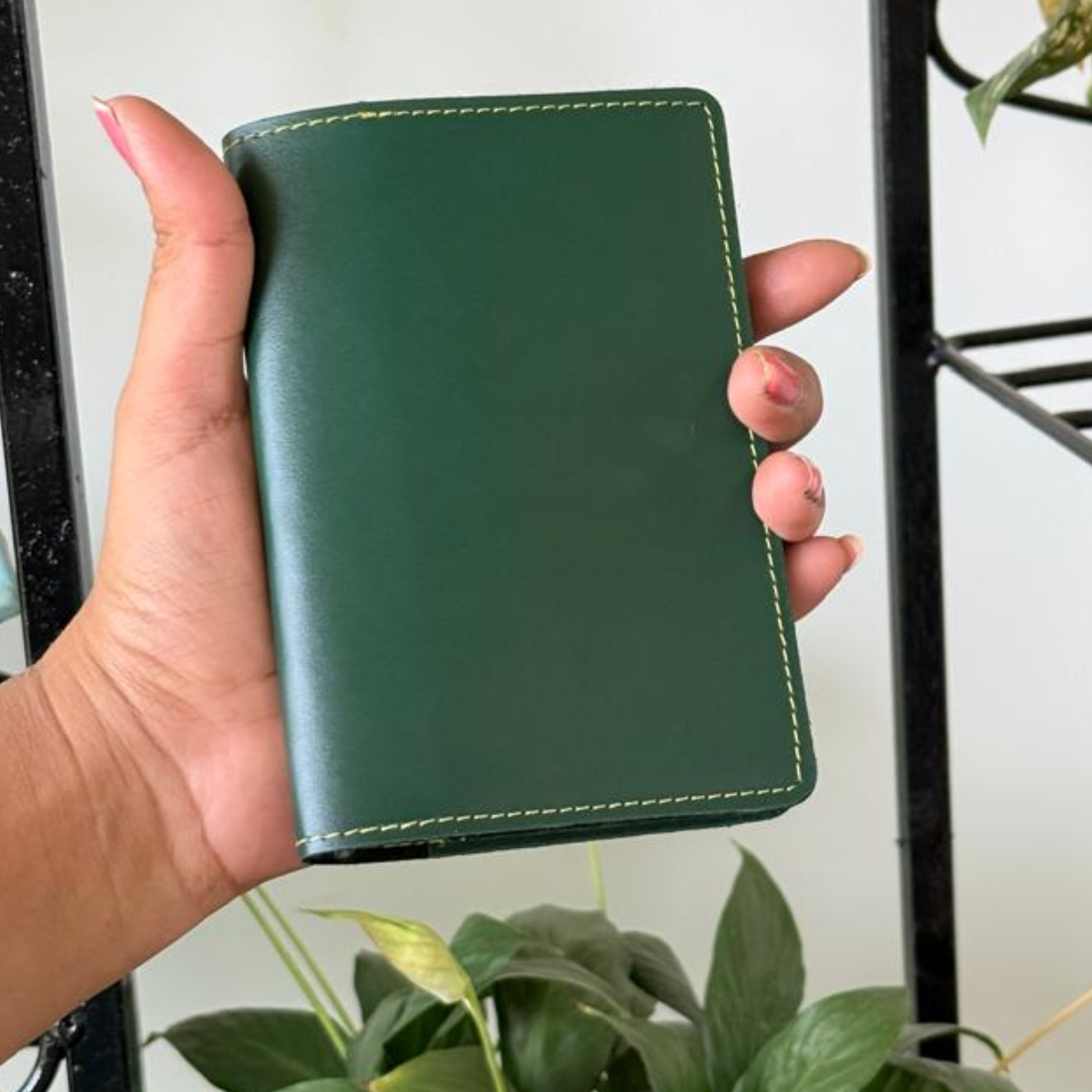 Stylish Travel PU Leather Passport Holder - GREEN