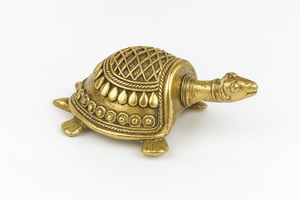 Metal Coin Turtle Showpiece for Home Decor – Vastu Tortoise