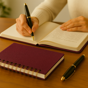 Indian Discovery Exclusive Magenta Spiral Diary – Premium Ruled Notebook for Office, School & Personal Use