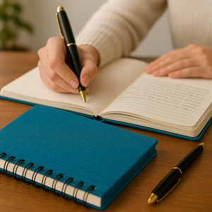 Indian Discovery Exclusive Blue Spiral Diary – Premium Ruled Notebook for Office, School & Personal Use