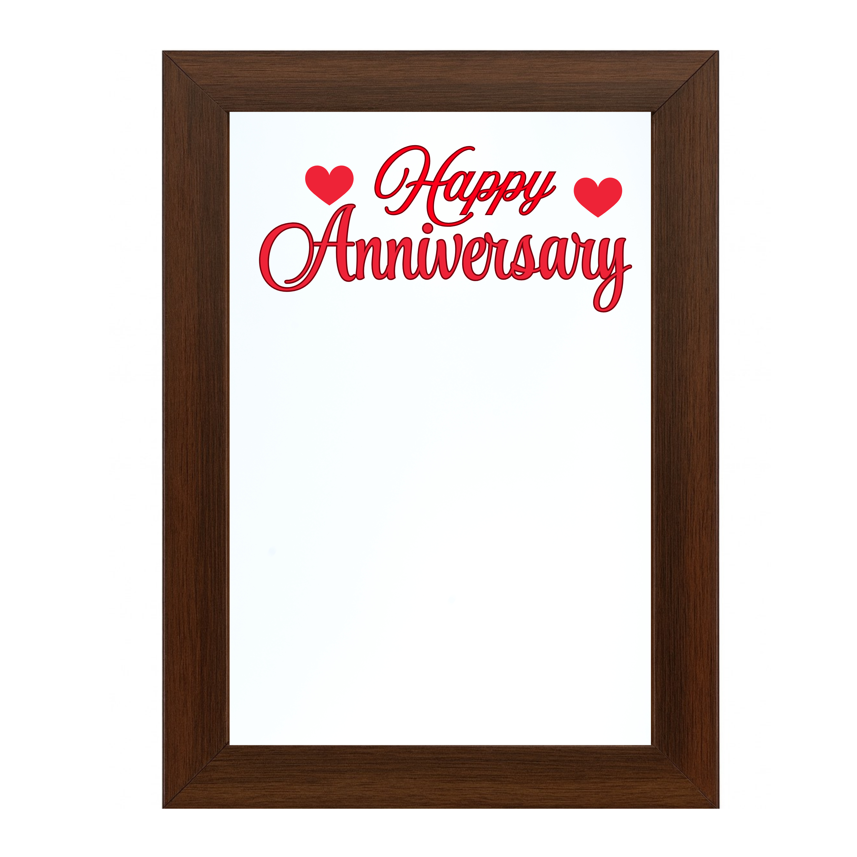 Personalized Picture Frame - Brown