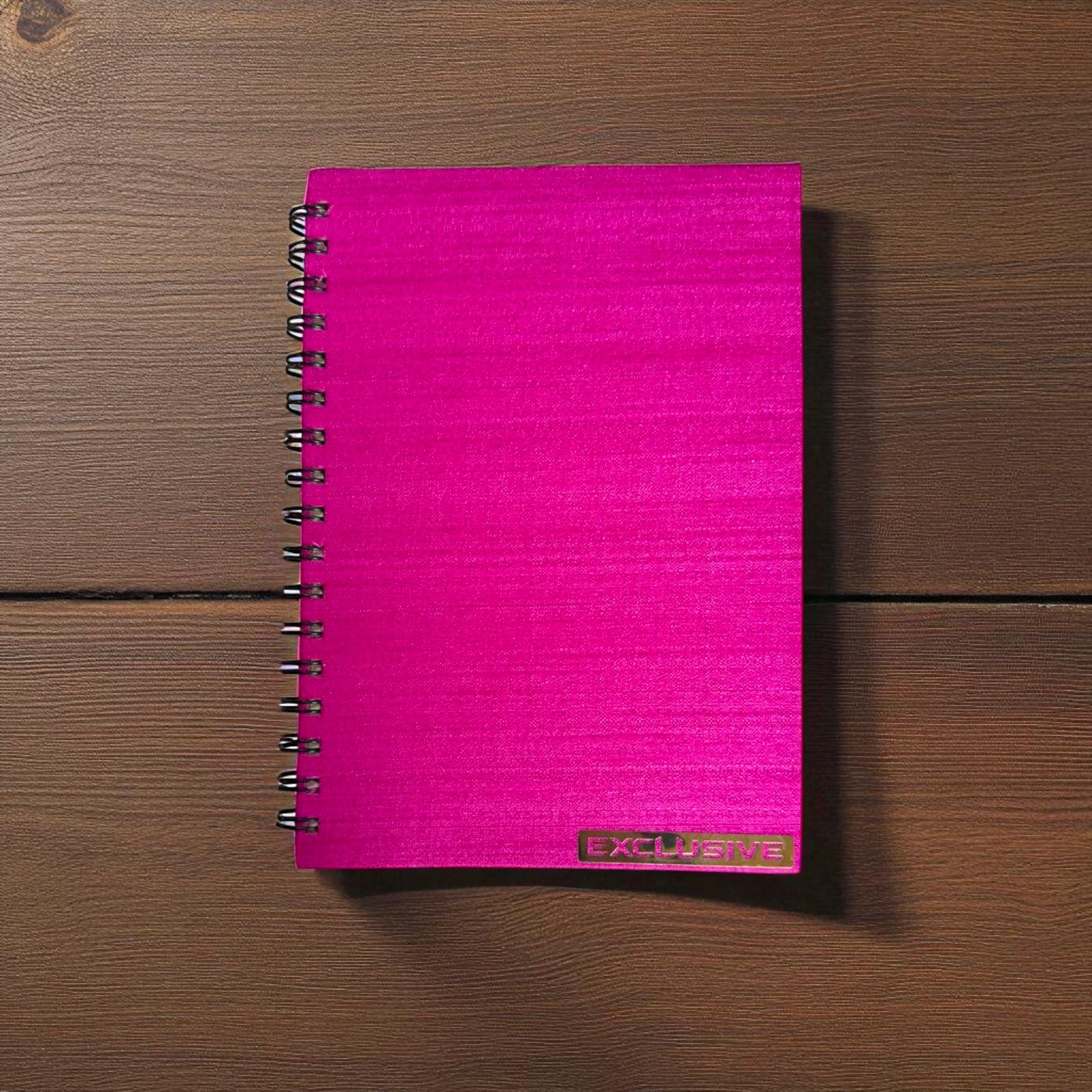 Indian Discovery Exclusive Pink Spiral Diary – Premium Ruled Notebook for Office, School & Personal Use