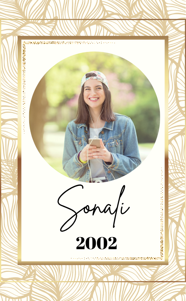 Personalized Picture Frame - Black