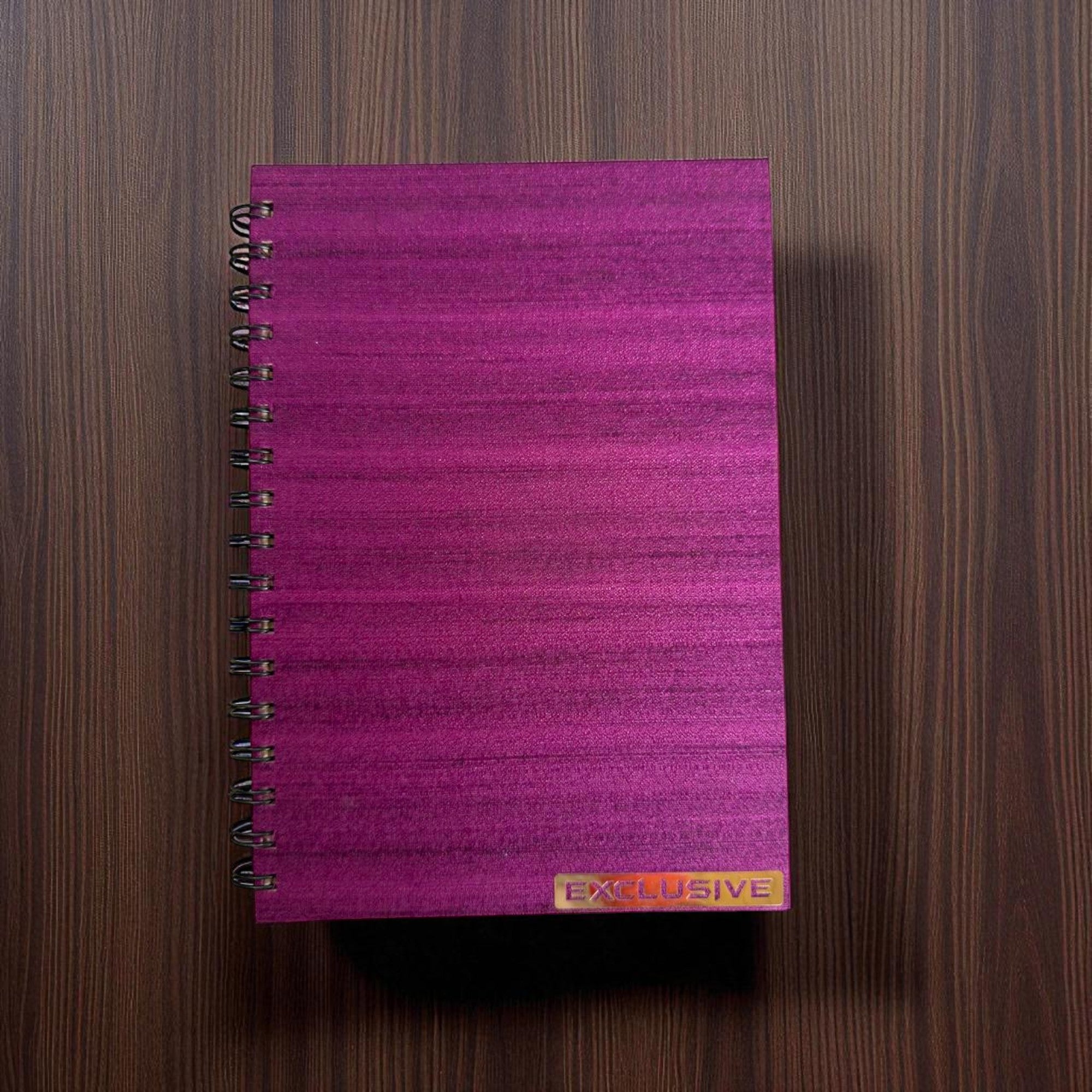Indian Discovery Exclusive Magenta Spiral Diary – Premium Ruled Notebook for Office, School & Personal Use