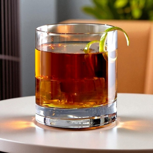 Personalized Whiskey Glass – Custom Name & Initial Engraved Premium Tumbler