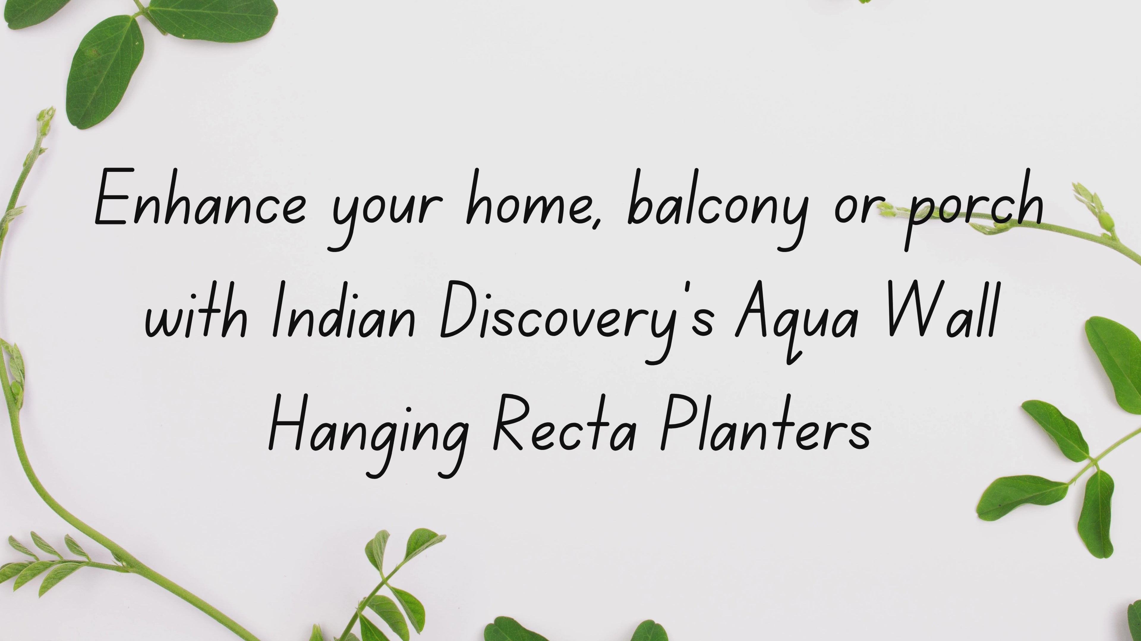 Rectangular Self-Watering Wall Planter - Stone Grey